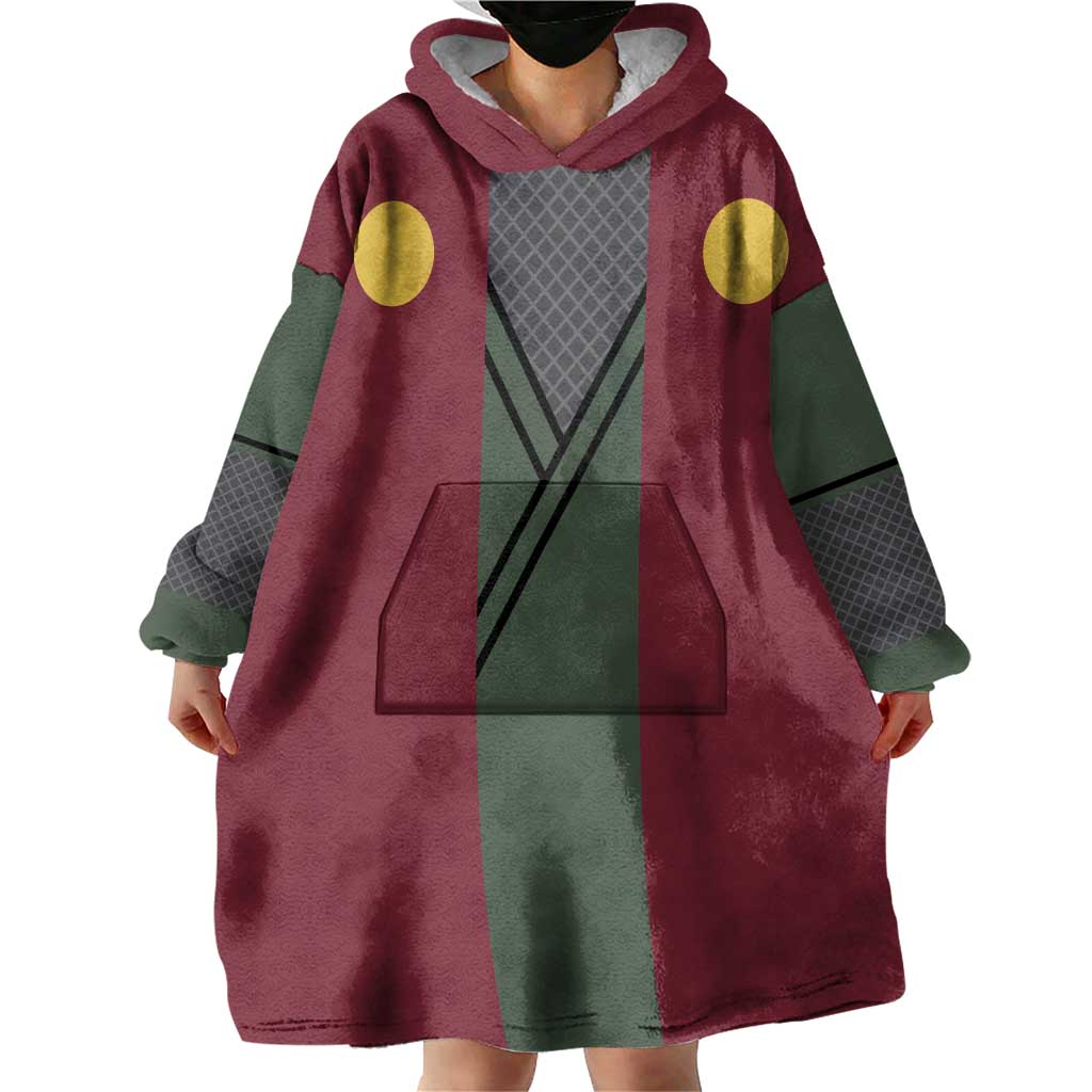 Jiraiya Uniform Naruto Wearable Blanket Hoodie Anime Style