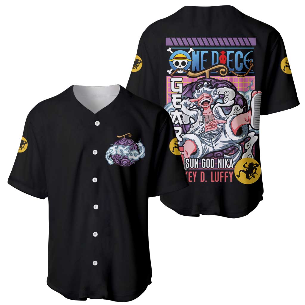 Gear 5th Luffy V3 One Piece Baseball Jersey Anime Style