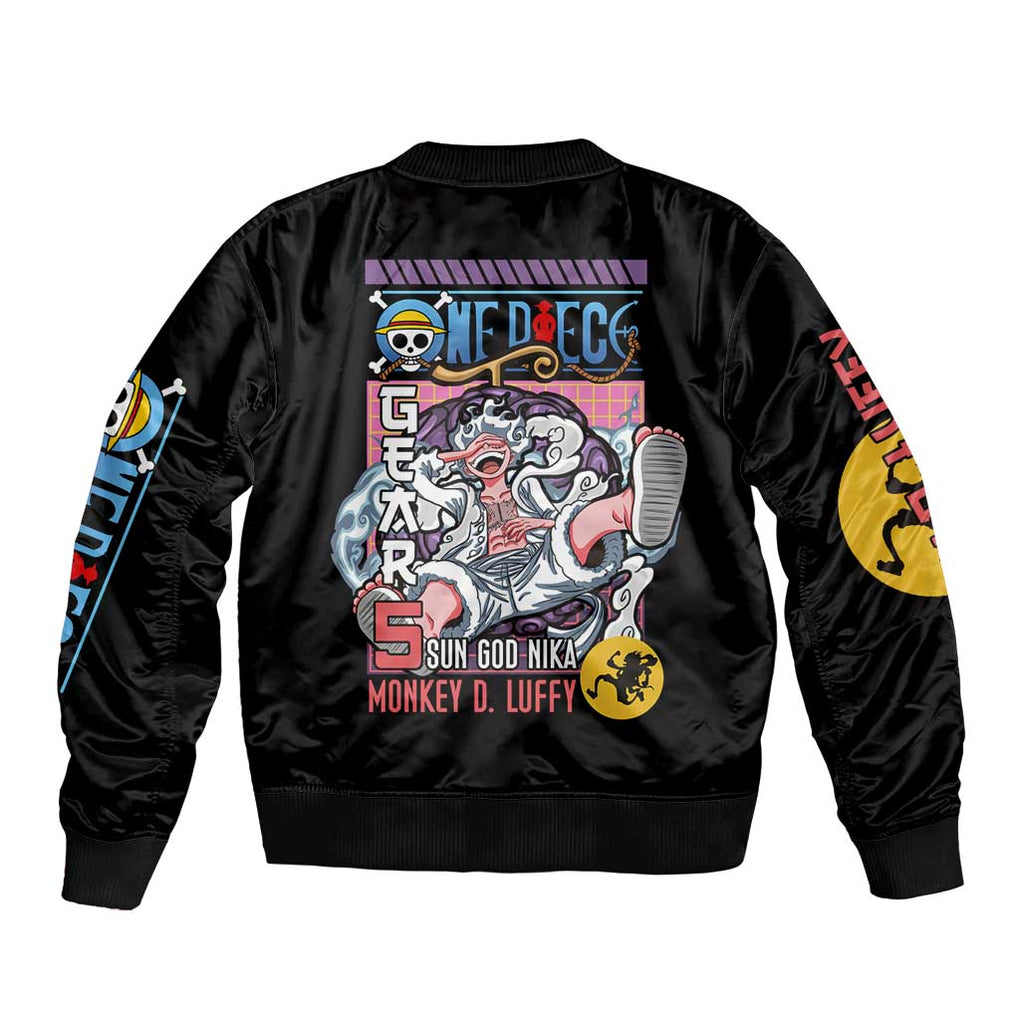 Gear 5th Luffy V3 One Piece Bomber Jacket Anime Style