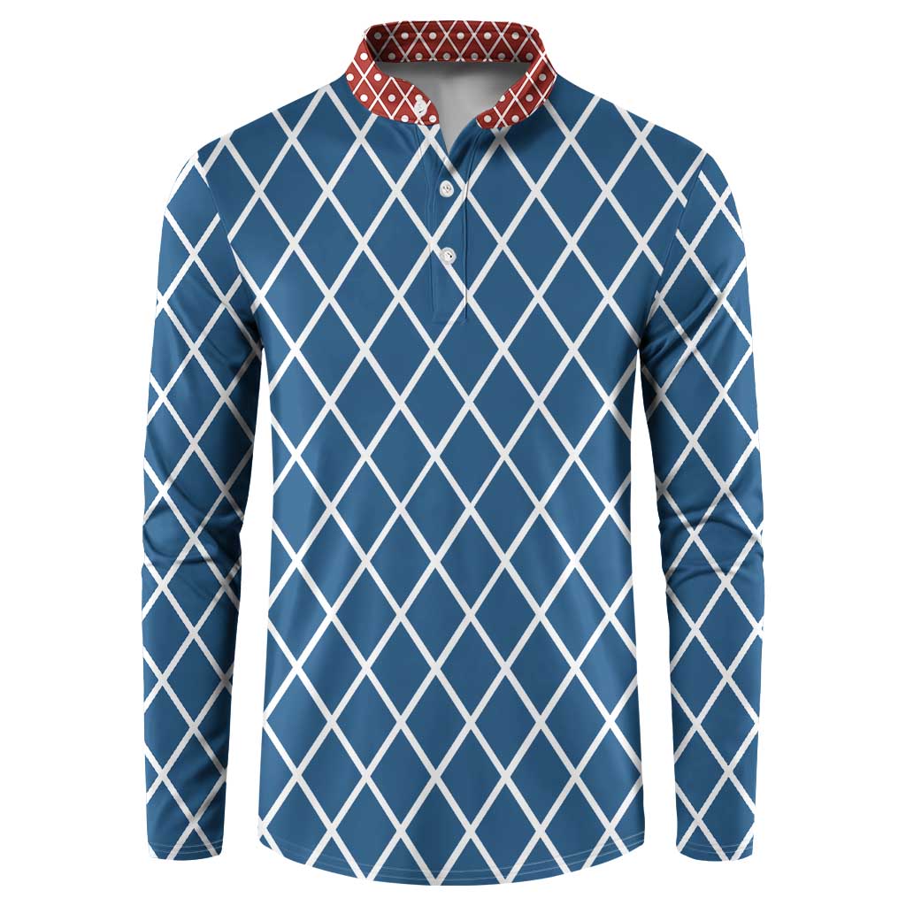 Guido Mista Jojo’s Bizarre Adventure Button Sweatshirt Anime Uniform Pattern Style