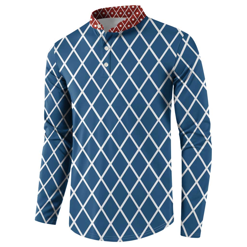 Guido Mista Jojo’s Bizarre Adventure Button Sweatshirt Anime Uniform Pattern Style