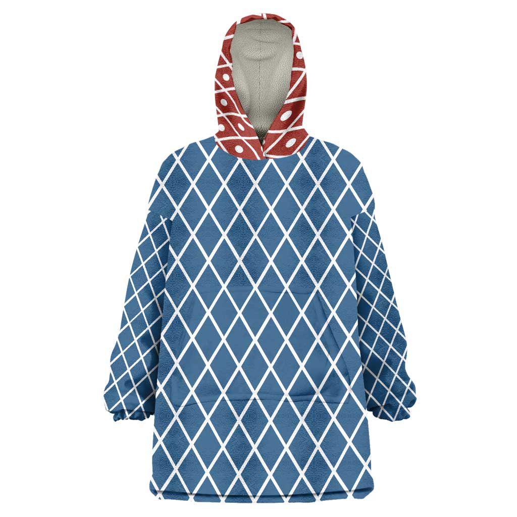Guido Mista Jojo’s Bizarre Adventure Wearable Blanket Hoodie Anime Uniform Pattern Style