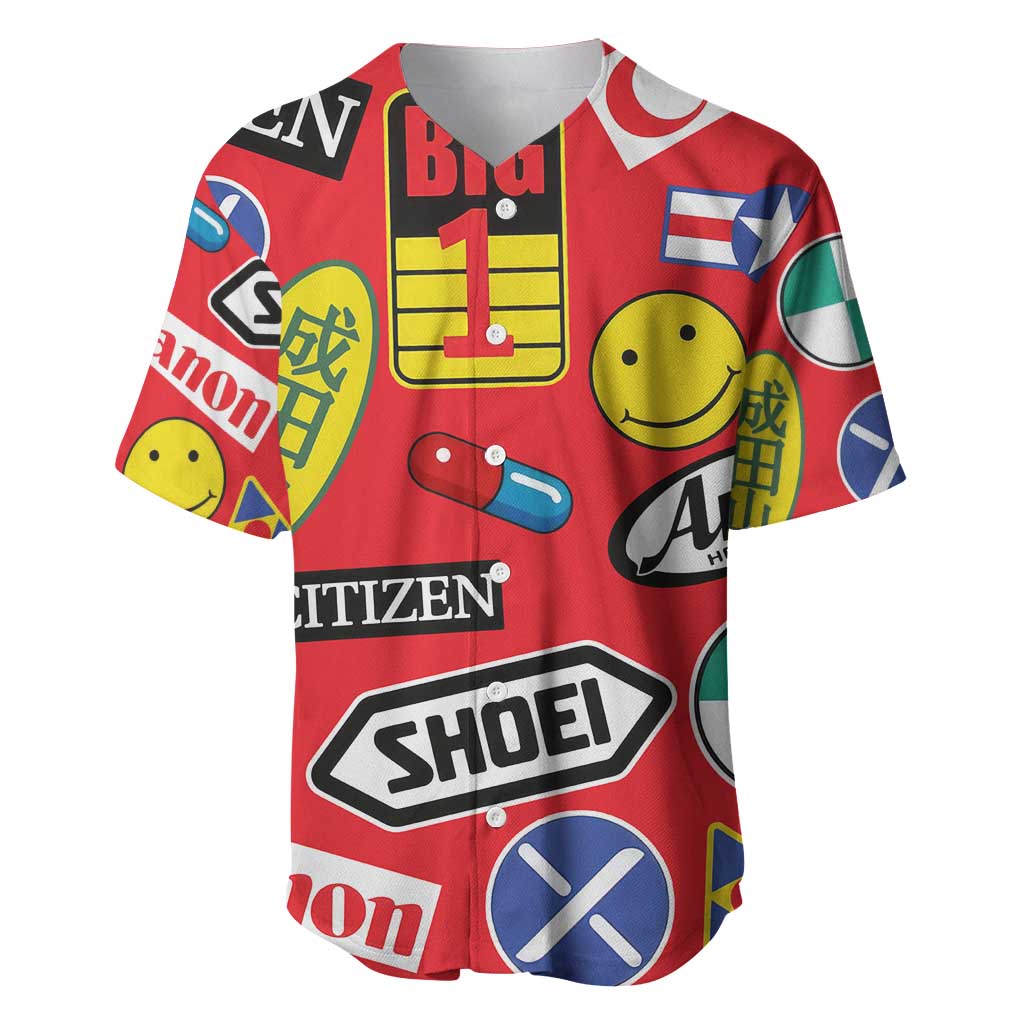 Akira Full Decals Baseball Jersey Anime Style