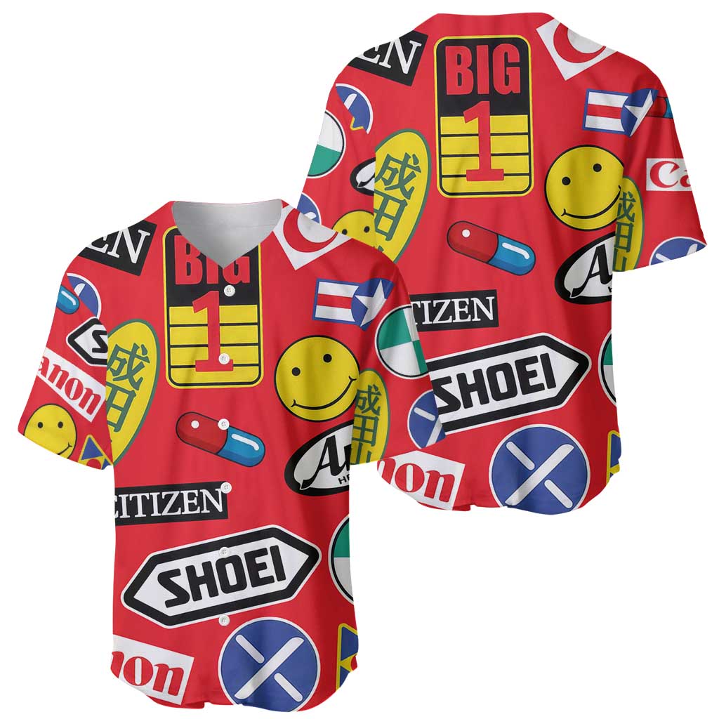 Akira Full Decals Baseball Jersey Anime Style
