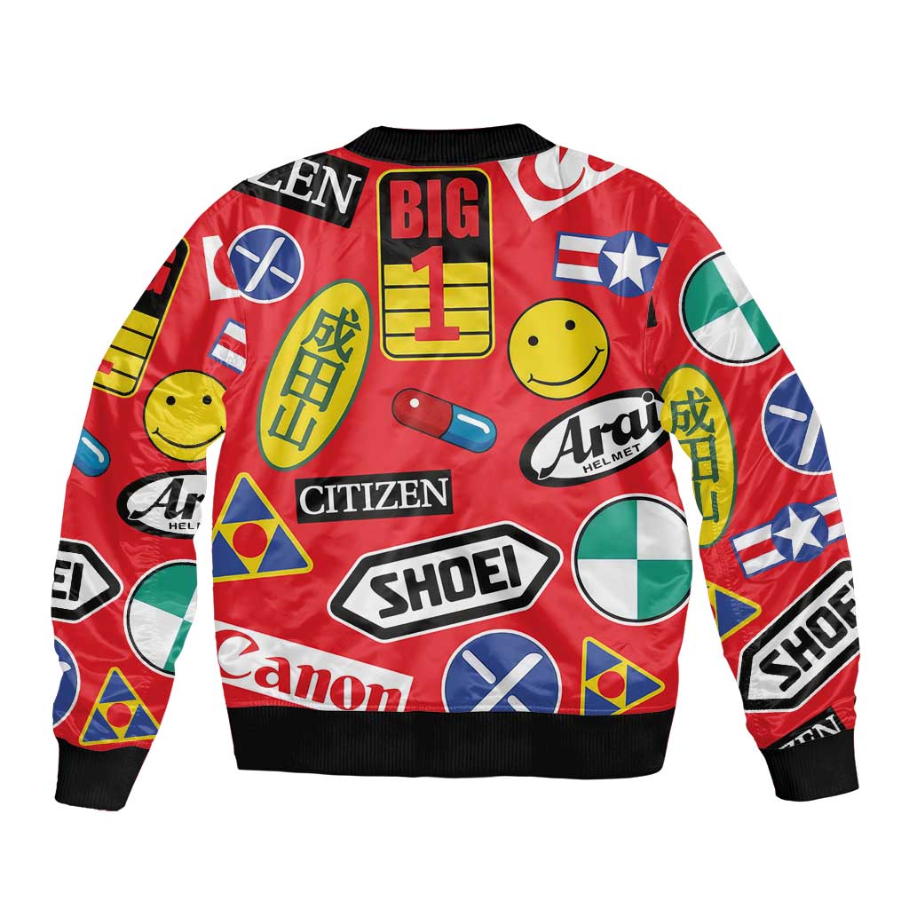 Akira Full Decals Bomber Jacket Anime Style