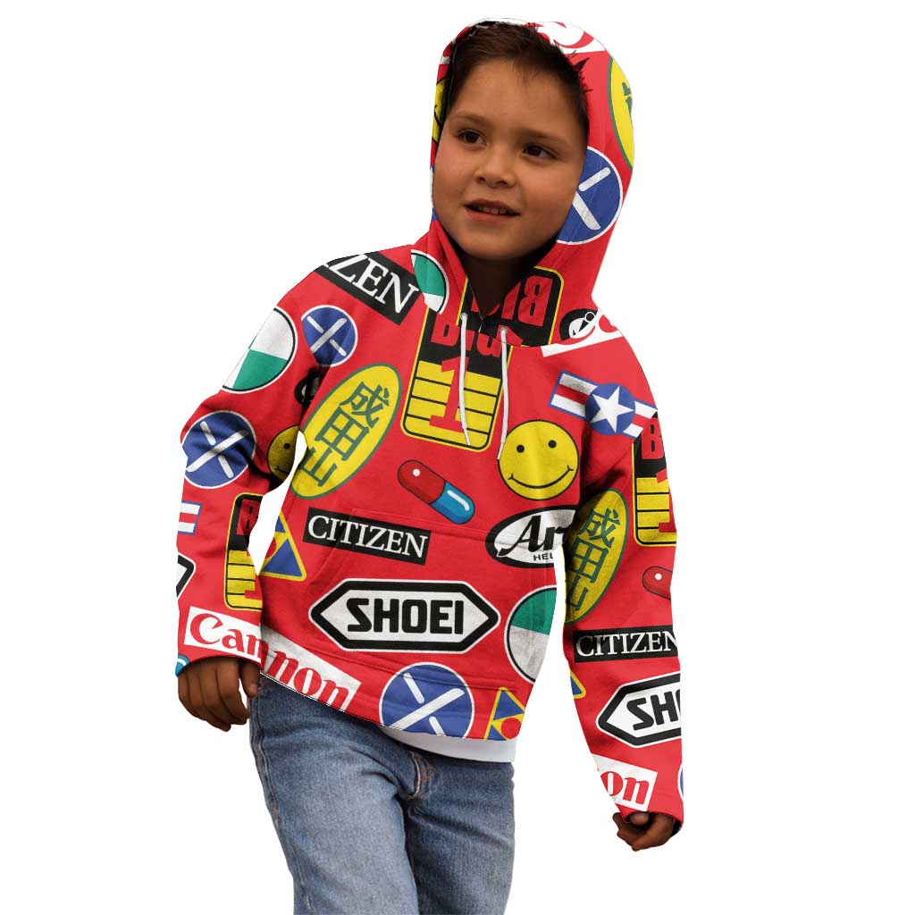 Akira Full Decals Kid Hoodie Anime Style