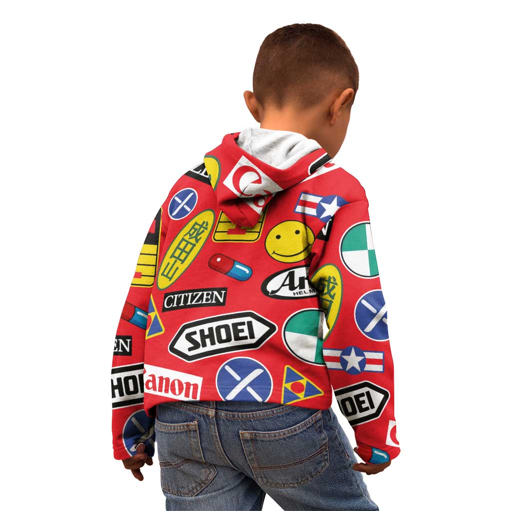 Akira Full Decals Kid Hoodie Anime Style