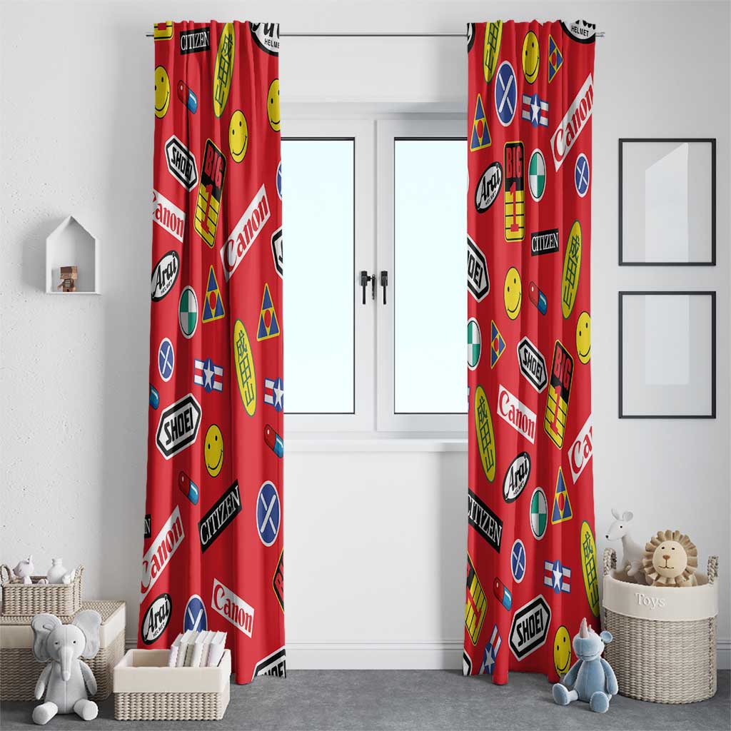 Akira Full Decals Window Curtain Anime Style