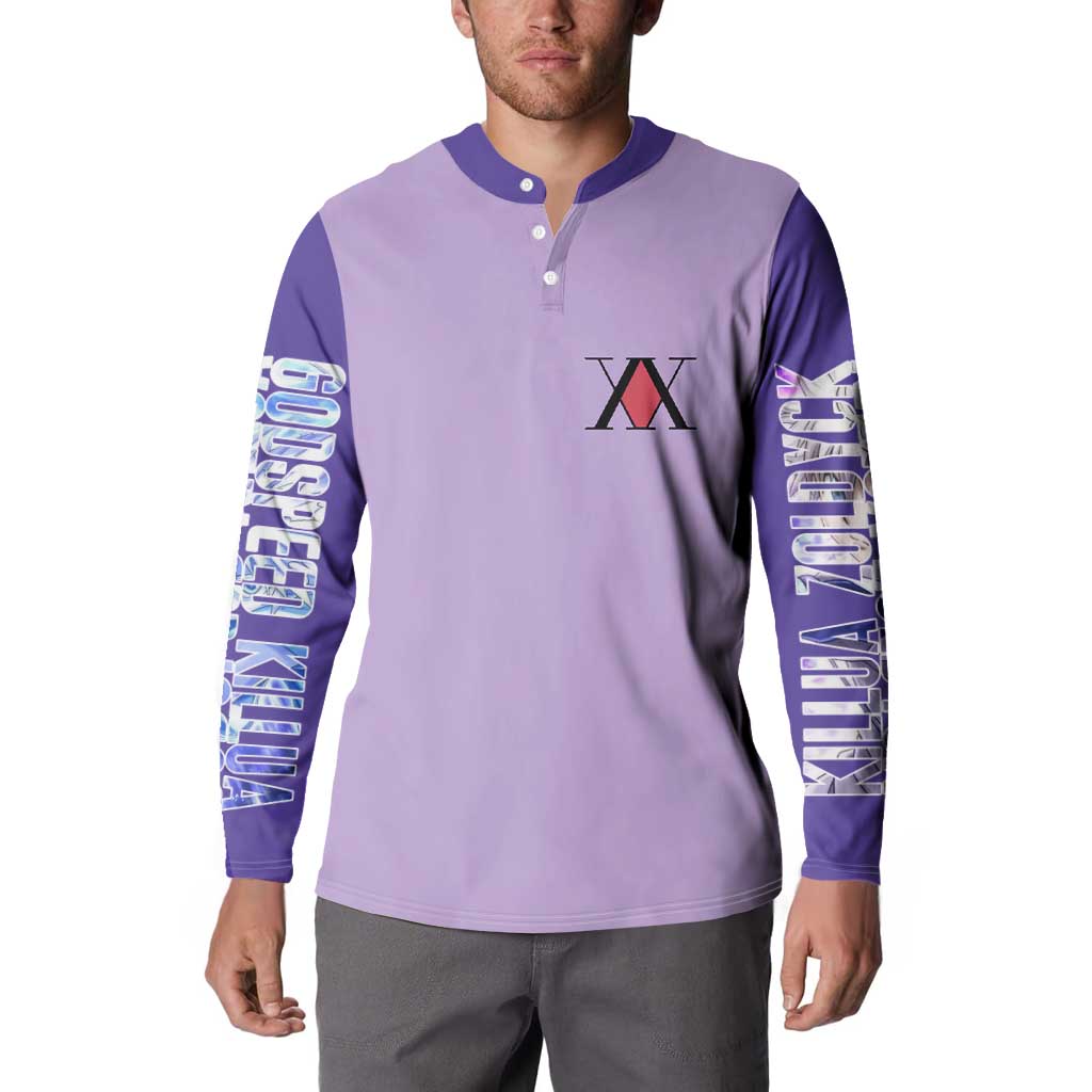 Killua Zoldyck Hunter x Hunter Button Sweatshirt Anime Style