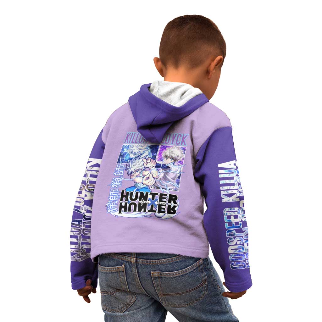 Killua Zoldyck Hunter x Hunter Kid Hoodie Anime Style