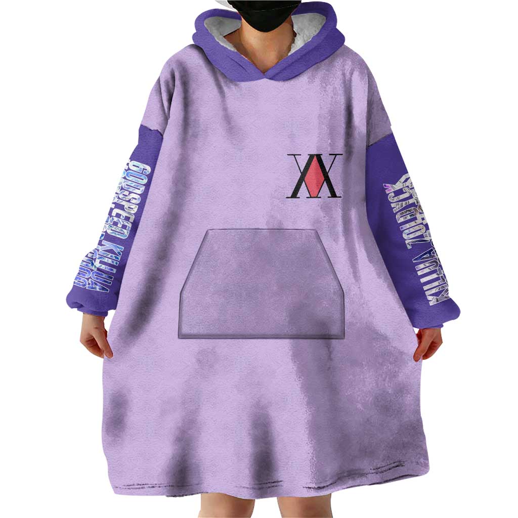 Killua Zoldyck Hunter x Hunter Wearable Blanket Hoodie Anime Style
