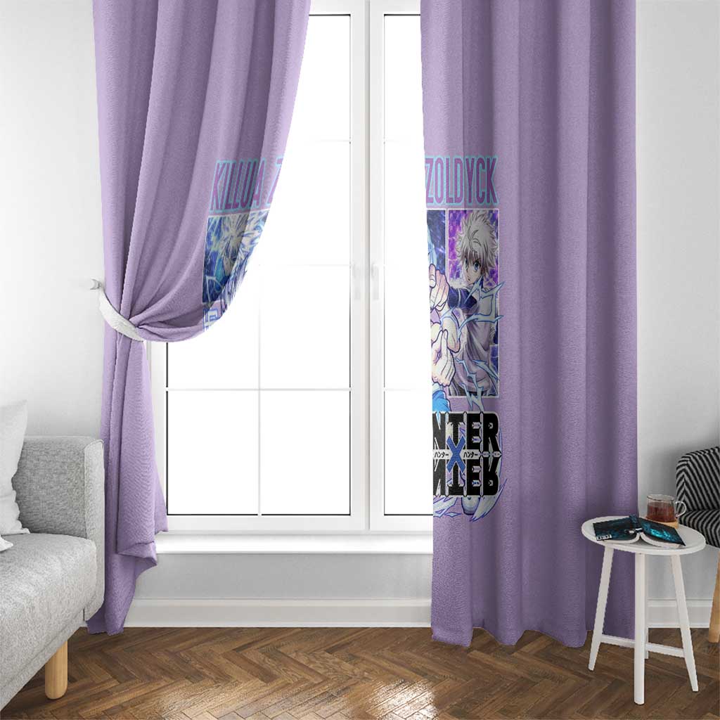 Killua Zoldyck Hunter x Hunter Window Curtain Anime Style