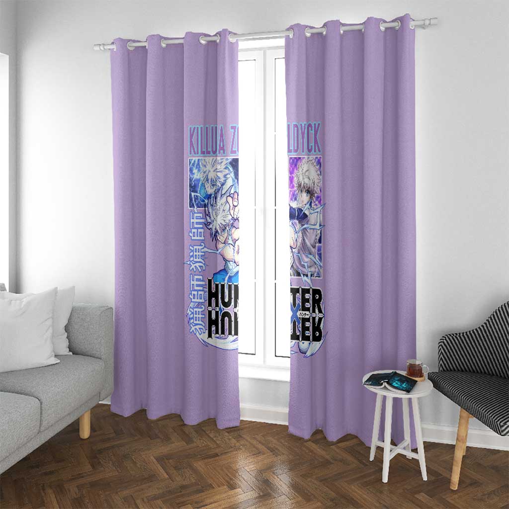 Killua Zoldyck Hunter x Hunter Window Curtain Anime Style