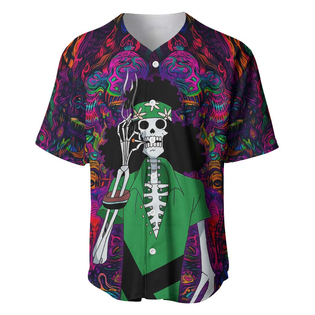 One Piece Hippie Trip Brook Baseball Jersey Anime Style