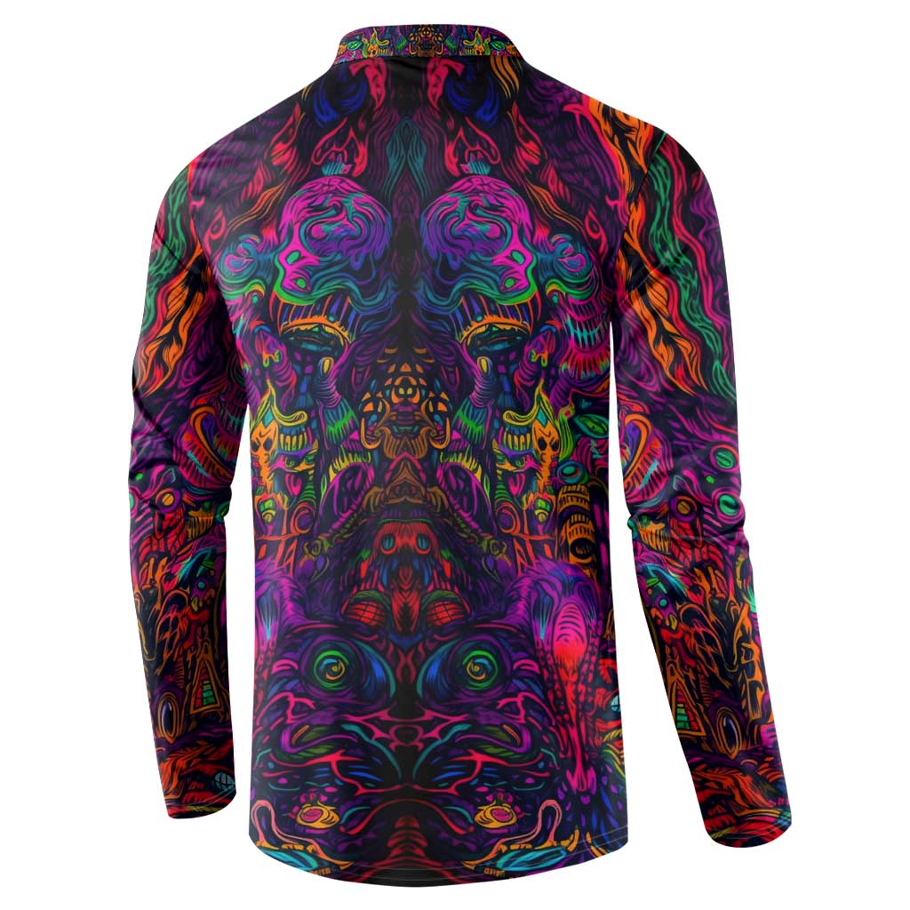 One Piece Hippie Trip Brook Button Sweatshirt Anime Style