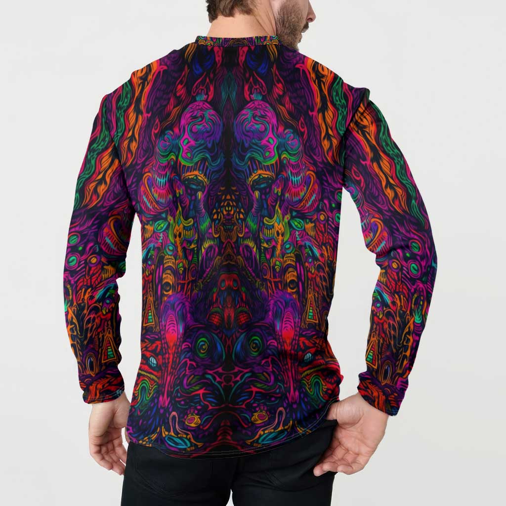 One Piece Hippie Trip Brook Button Sweatshirt Anime Style