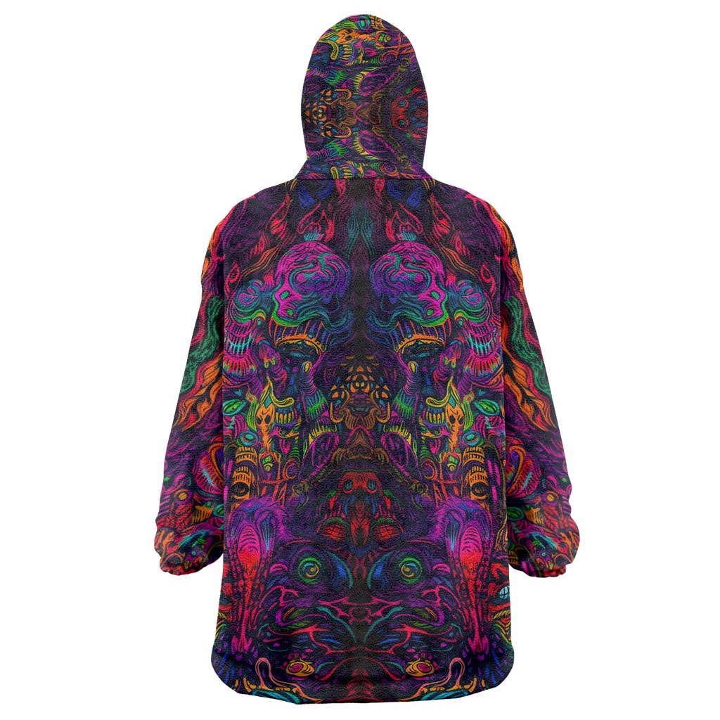 One Piece Hippie Trip Brook Wearable Blanket Hoodie Anime Style