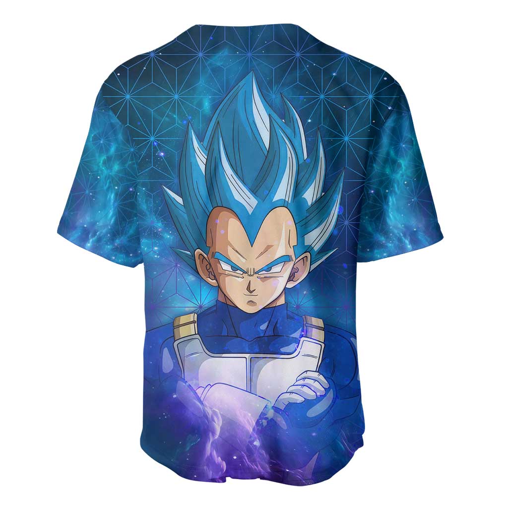 Trippy Astral Vegeta Dragon Ball Z Baseball Jersey Anime Style