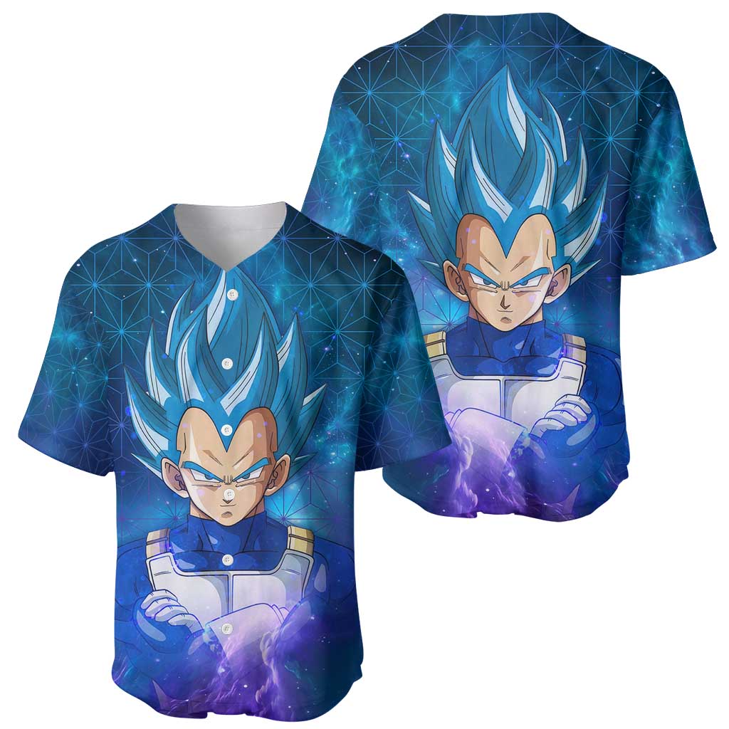 Trippy Astral Vegeta Dragon Ball Z Baseball Jersey Anime Style