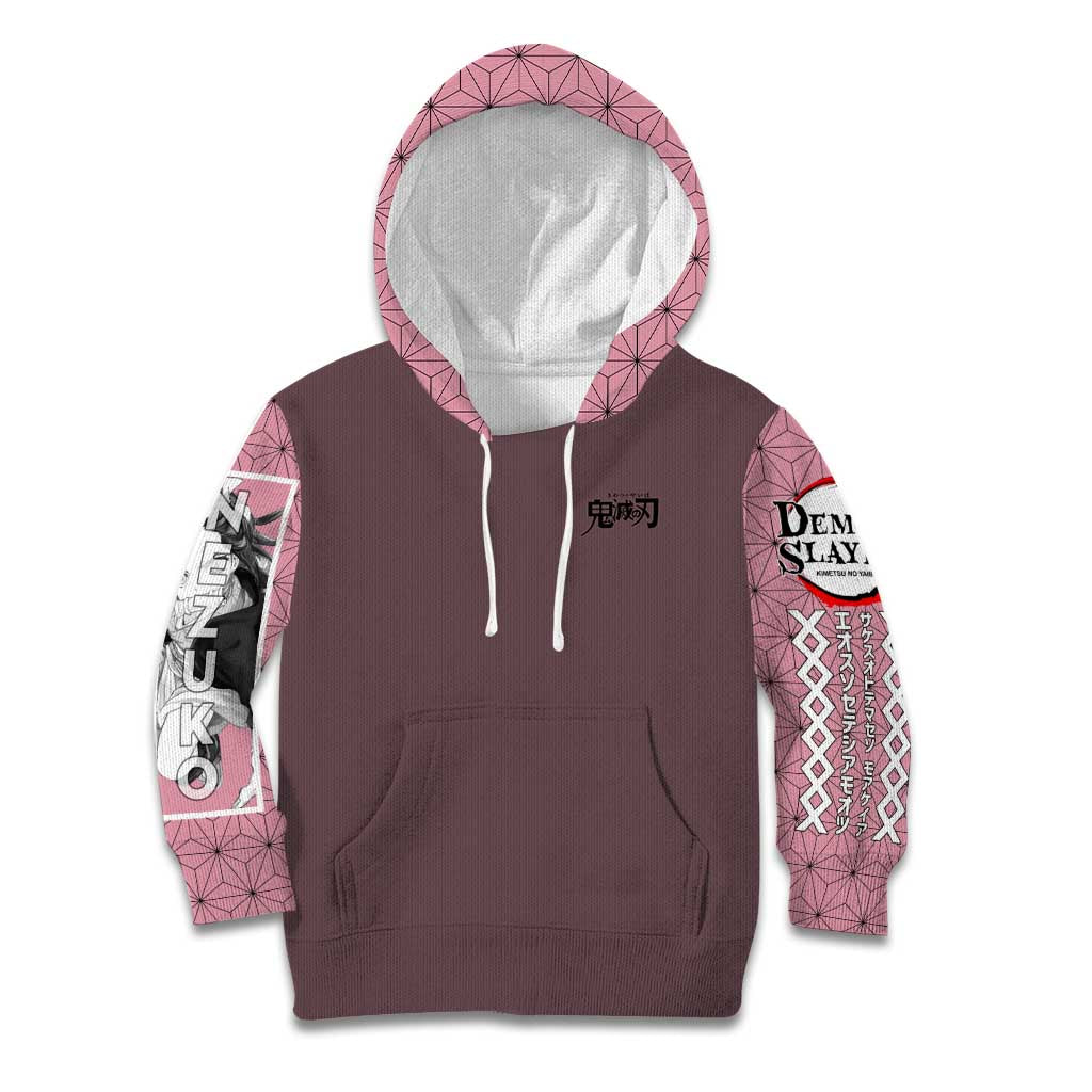 Kamado Nezuko Demon Slayer Kid Hoodie Anime Style