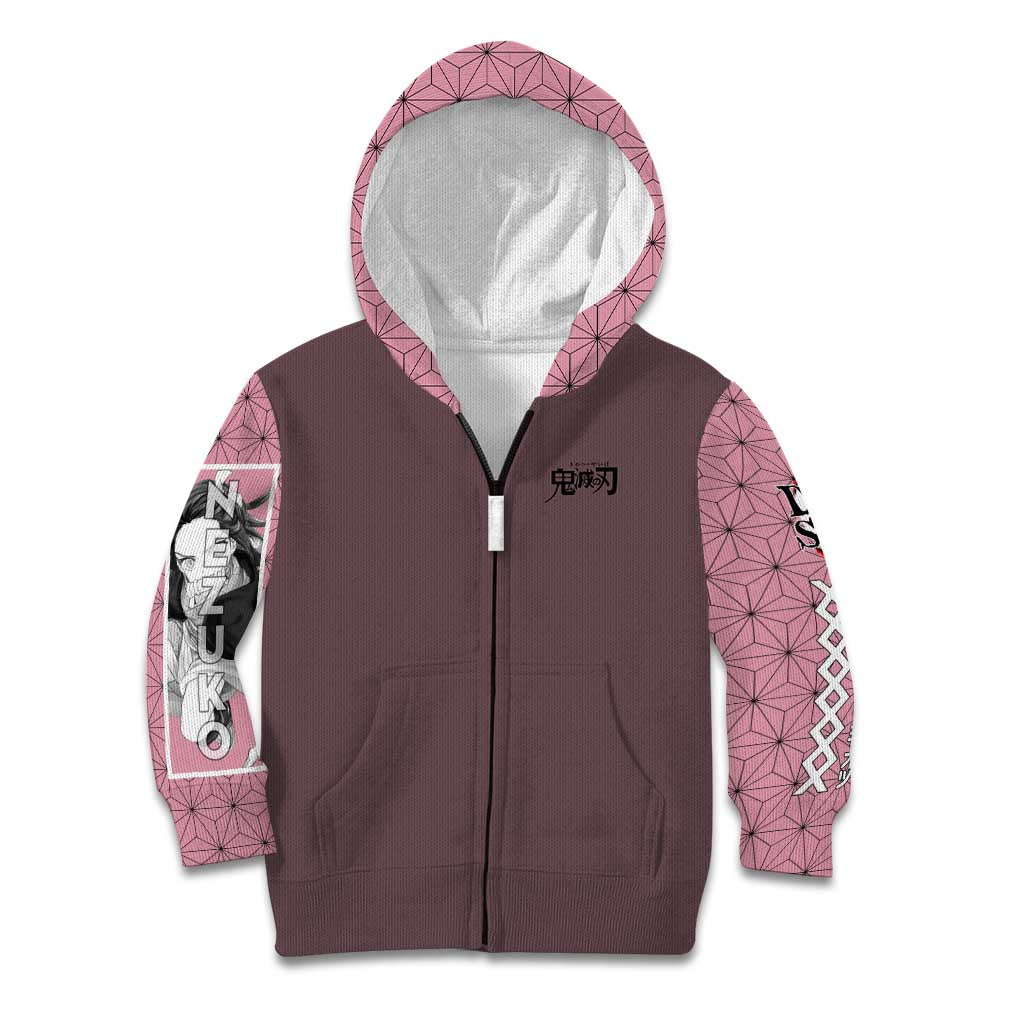 Kamado Nezuko Demon Slayer Kid Hoodie Anime Style