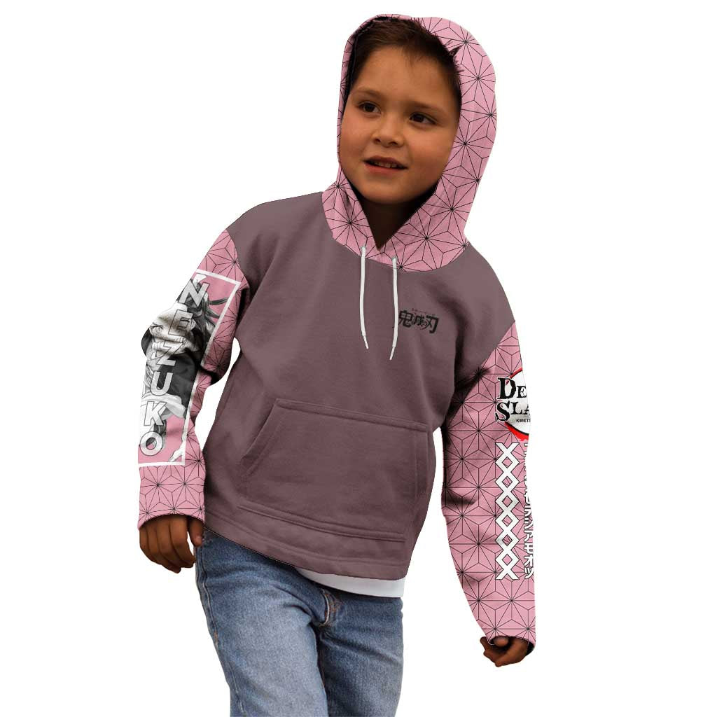 Kamado Nezuko Demon Slayer Kid Hoodie Anime Style