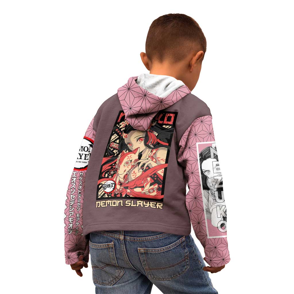 Kamado Nezuko Demon Slayer Kid Hoodie Anime Style