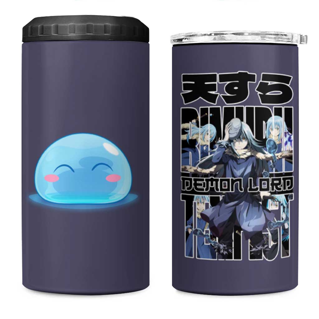 Rimuru Tempest  - That Time I Got Reincarnated  - Demon Lord 4 in 1 Can Cooler Tumbler Anime Style