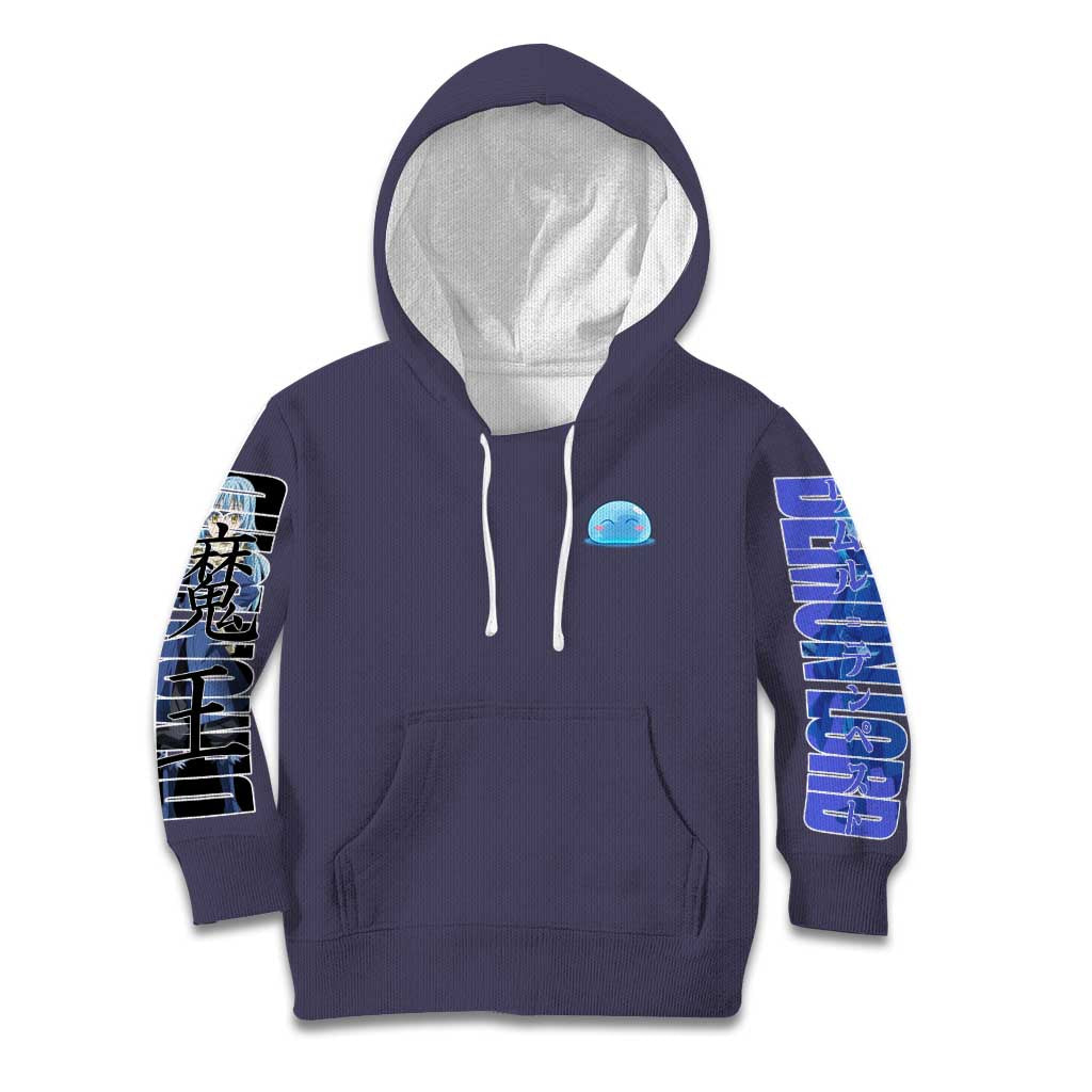 Rimuru Tempest  - That Time I Got Reincarnated  - Demon Lord Kid Hoodie Anime Style