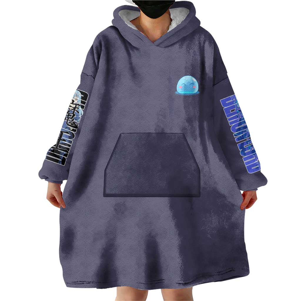 Rimuru Tempest  - That Time I Got Reincarnated  - Demon Lord Wearable Blanket Hoodie Anime Style