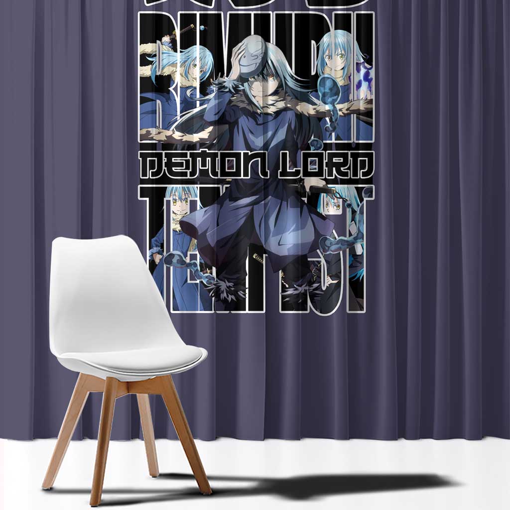 Rimuru Tempest  - That Time I Got Reincarnated  - Demon Lord Window Curtain Anime Style