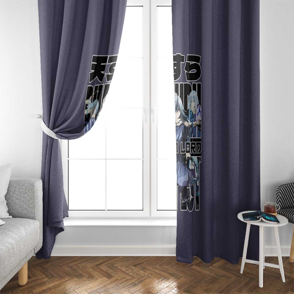 Rimuru Tempest  - That Time I Got Reincarnated  - Demon Lord Window Curtain Anime Style