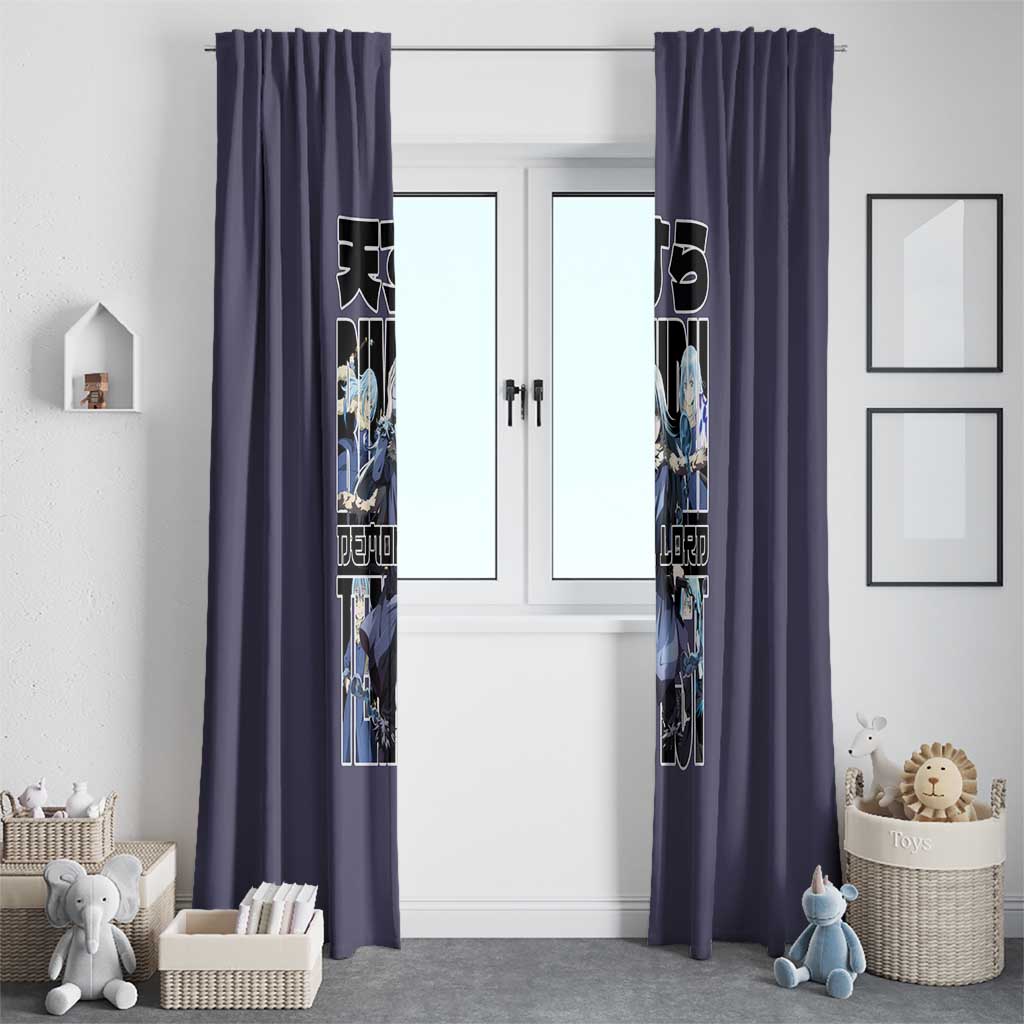 Rimuru Tempest  - That Time I Got Reincarnated  - Demon Lord Window Curtain Anime Style