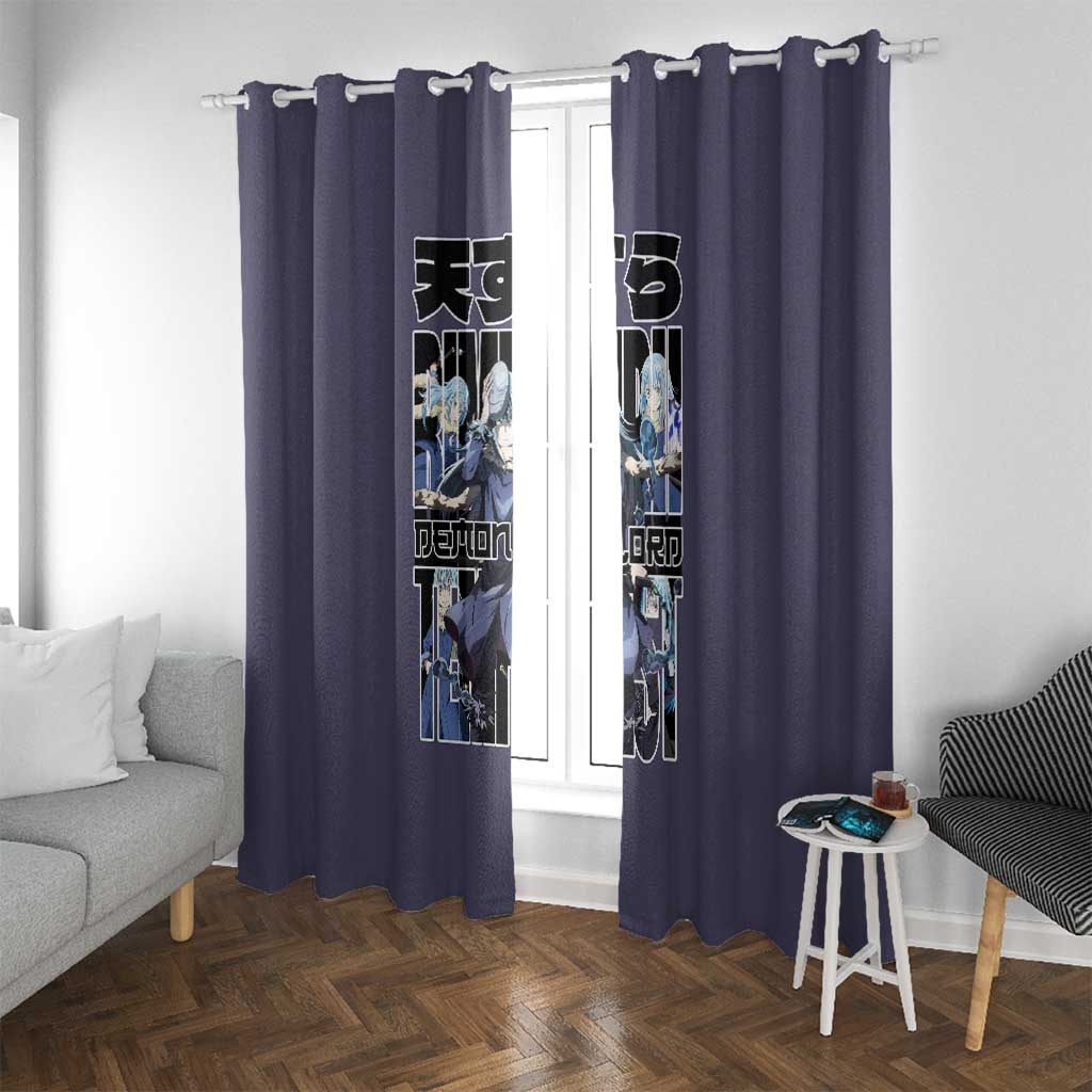 Rimuru Tempest  - That Time I Got Reincarnated  - Demon Lord Window Curtain Anime Style