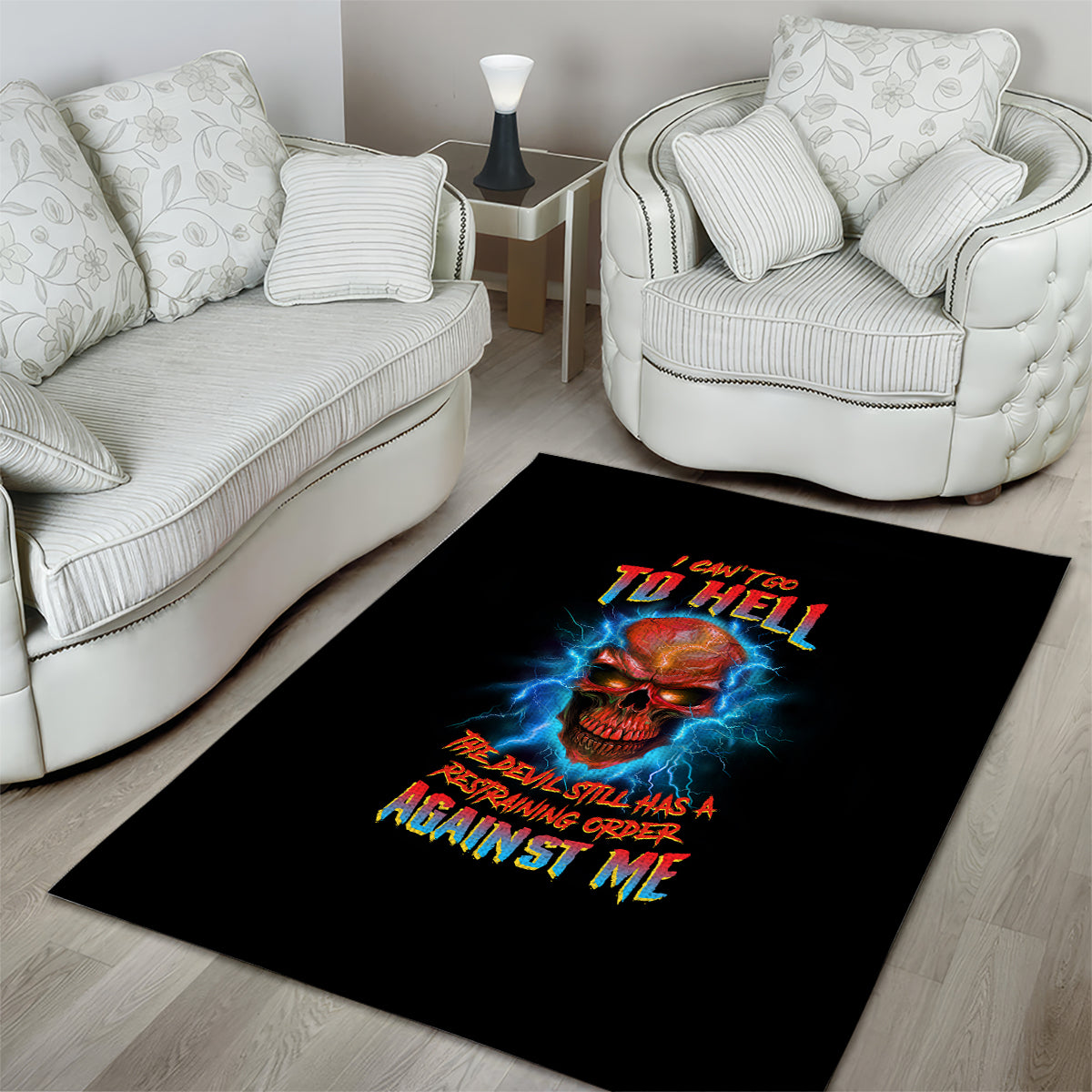 i-cant-go-to-hell-thunder-skull-area-rug