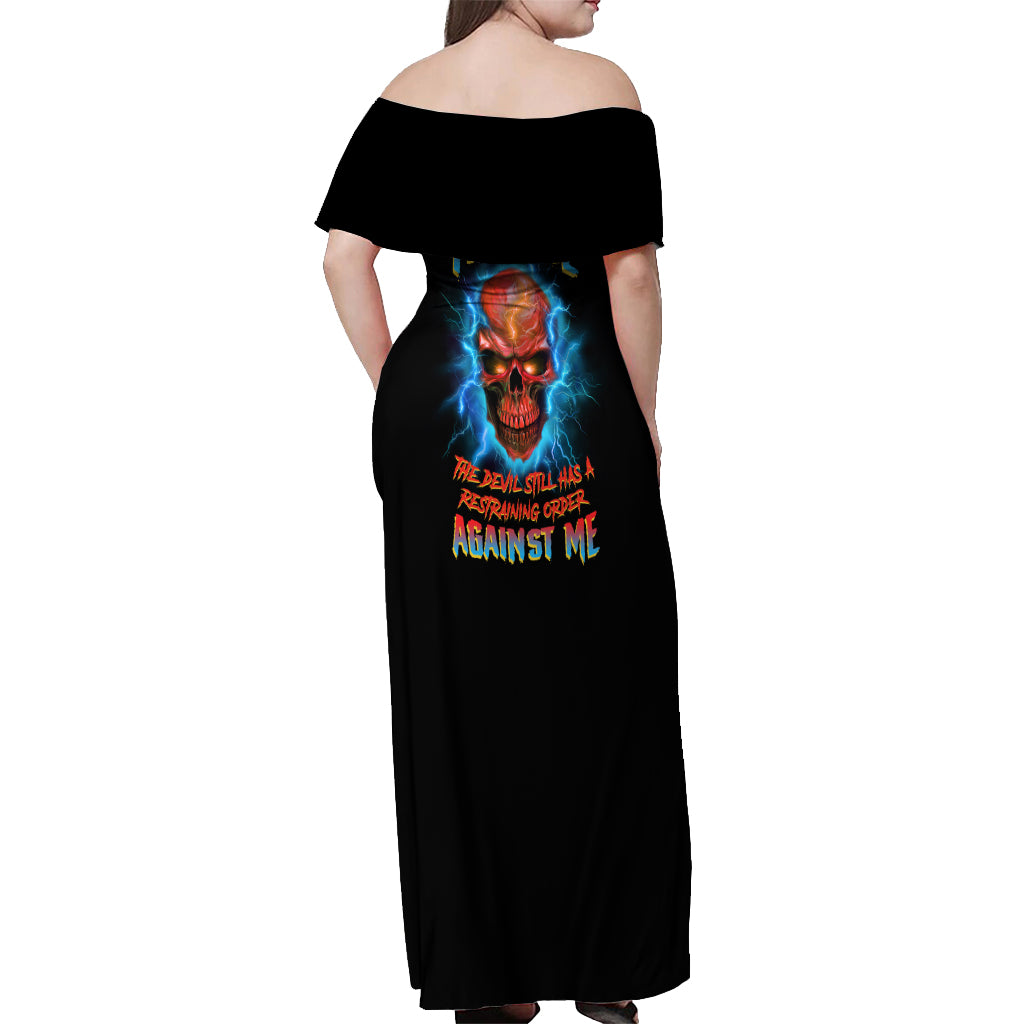 i-cant-go-to-hell-thunder-skull-off-shoulder-maxi-dress