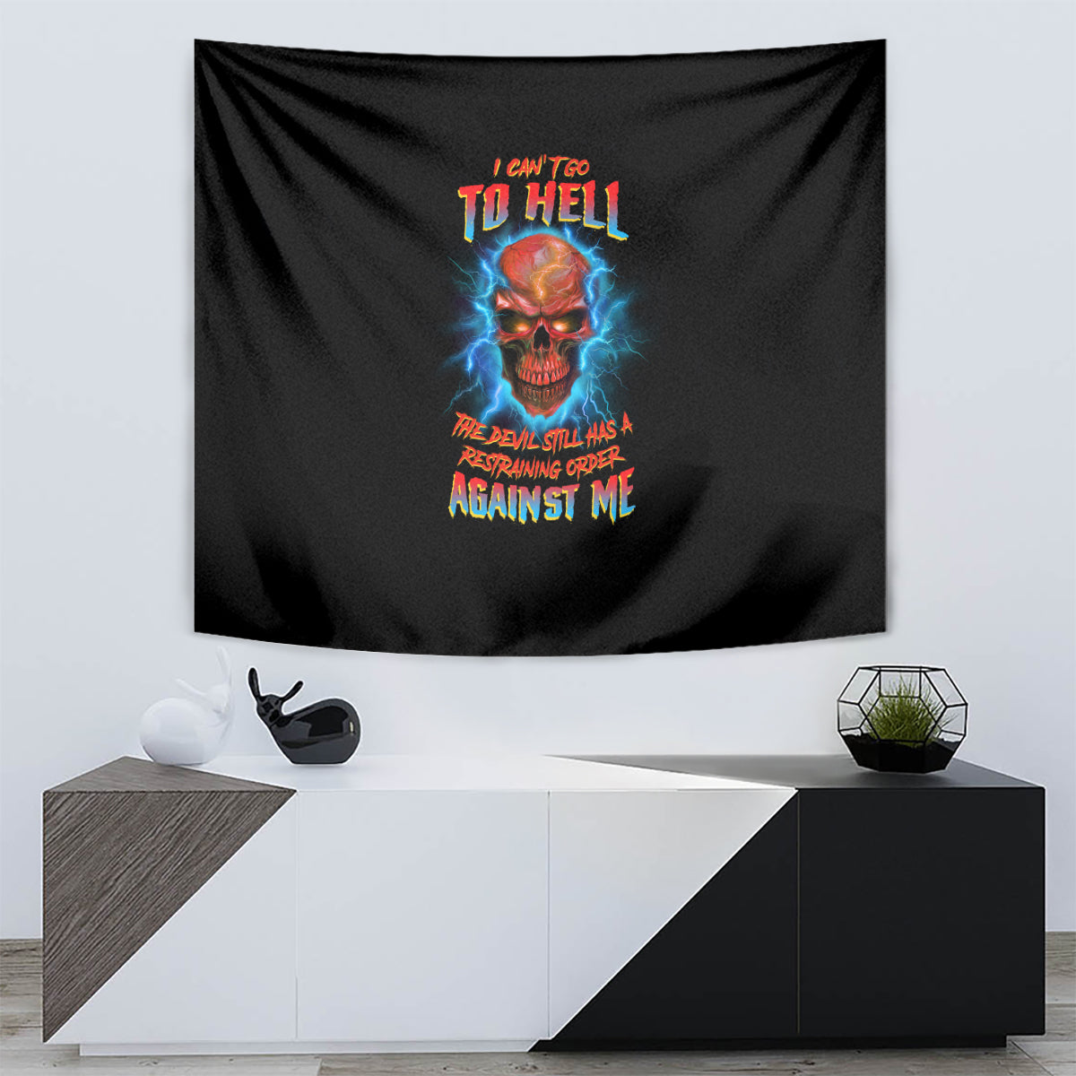 i-cant-go-to-hell-thunder-skull-tapestry