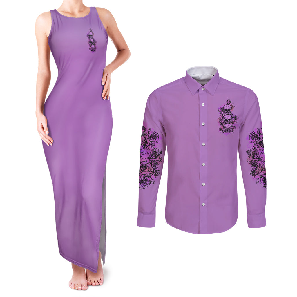 stuck-between-idk-idc-and-idgaf-couples-matching-tank-maxi-dress-and-long-sleeve-button-shirt