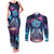 Rick and Morty Trippy Cosmic Rick Hoodie Couples Matching Tank Maxi Dress and Long Sleeve Button Shirt Trippy Style