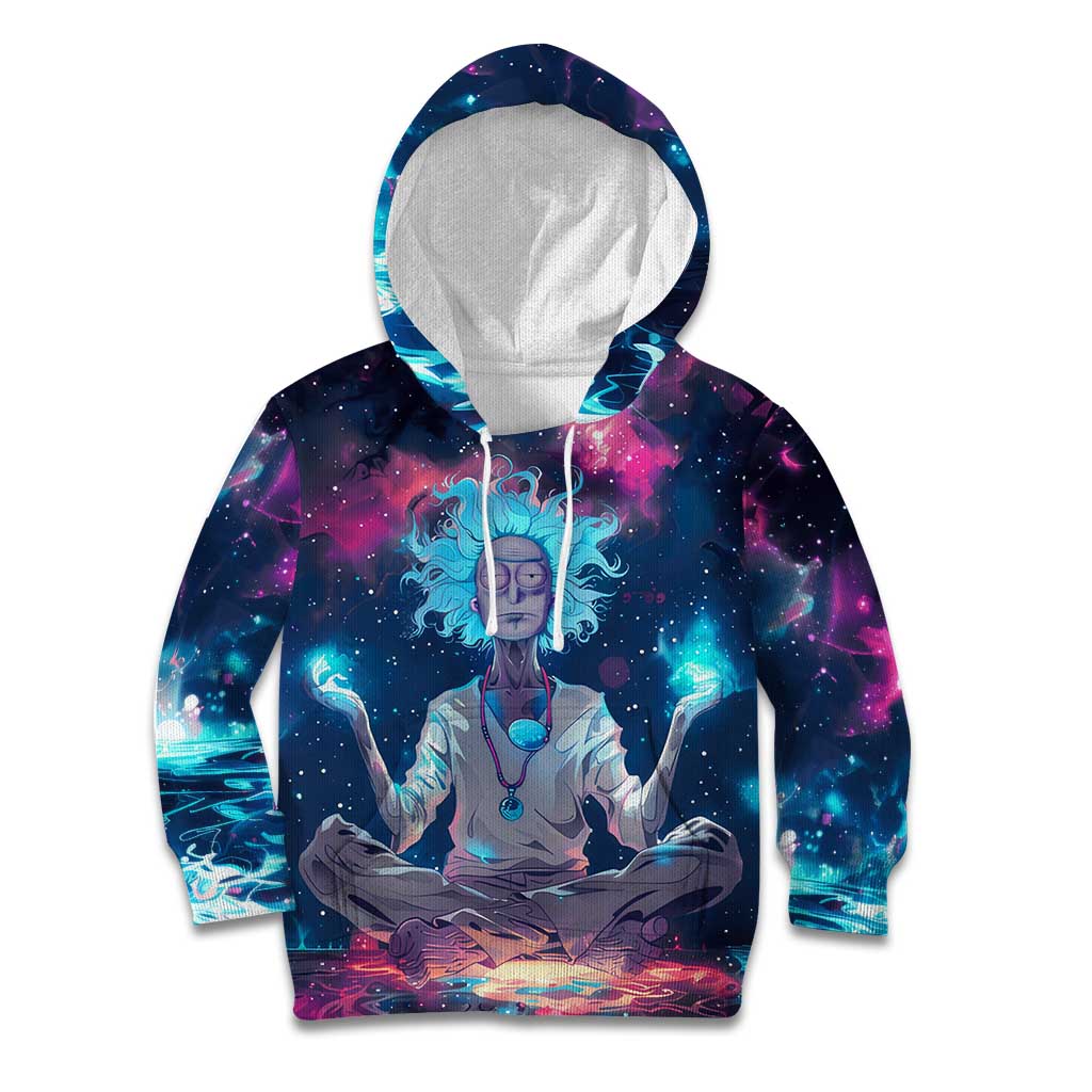 Rick and Morty Trippy Cosmic Rick Hoodie Kid Hoodie Trippy Style