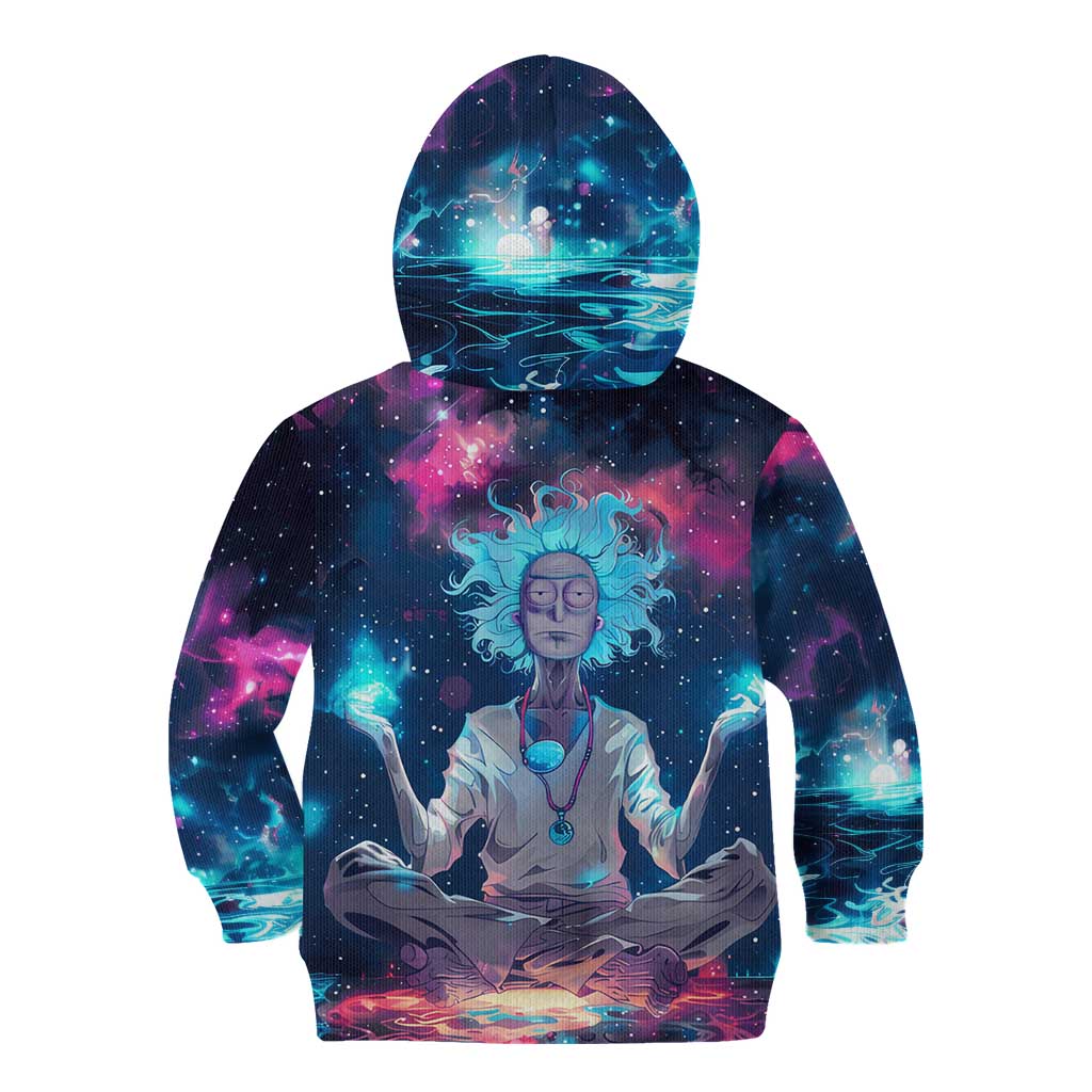 Rick and Morty Trippy Cosmic Rick Hoodie Kid Hoodie Trippy Style
