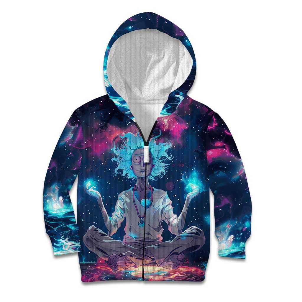 Rick and Morty Trippy Cosmic Rick Hoodie Kid Hoodie Trippy Style