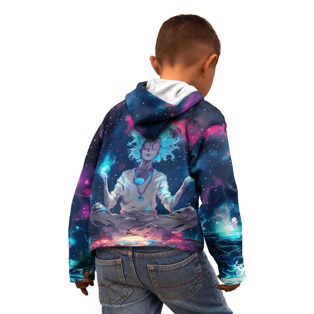 Rick and Morty Trippy Cosmic Rick Hoodie Kid Hoodie Trippy Style