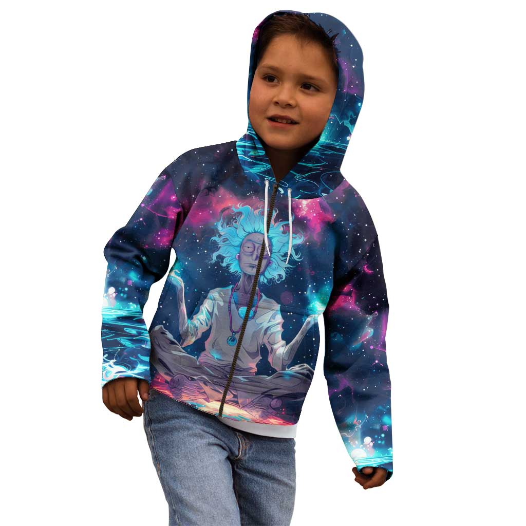 Rick and Morty Trippy Cosmic Rick Hoodie Kid Hoodie Trippy Style
