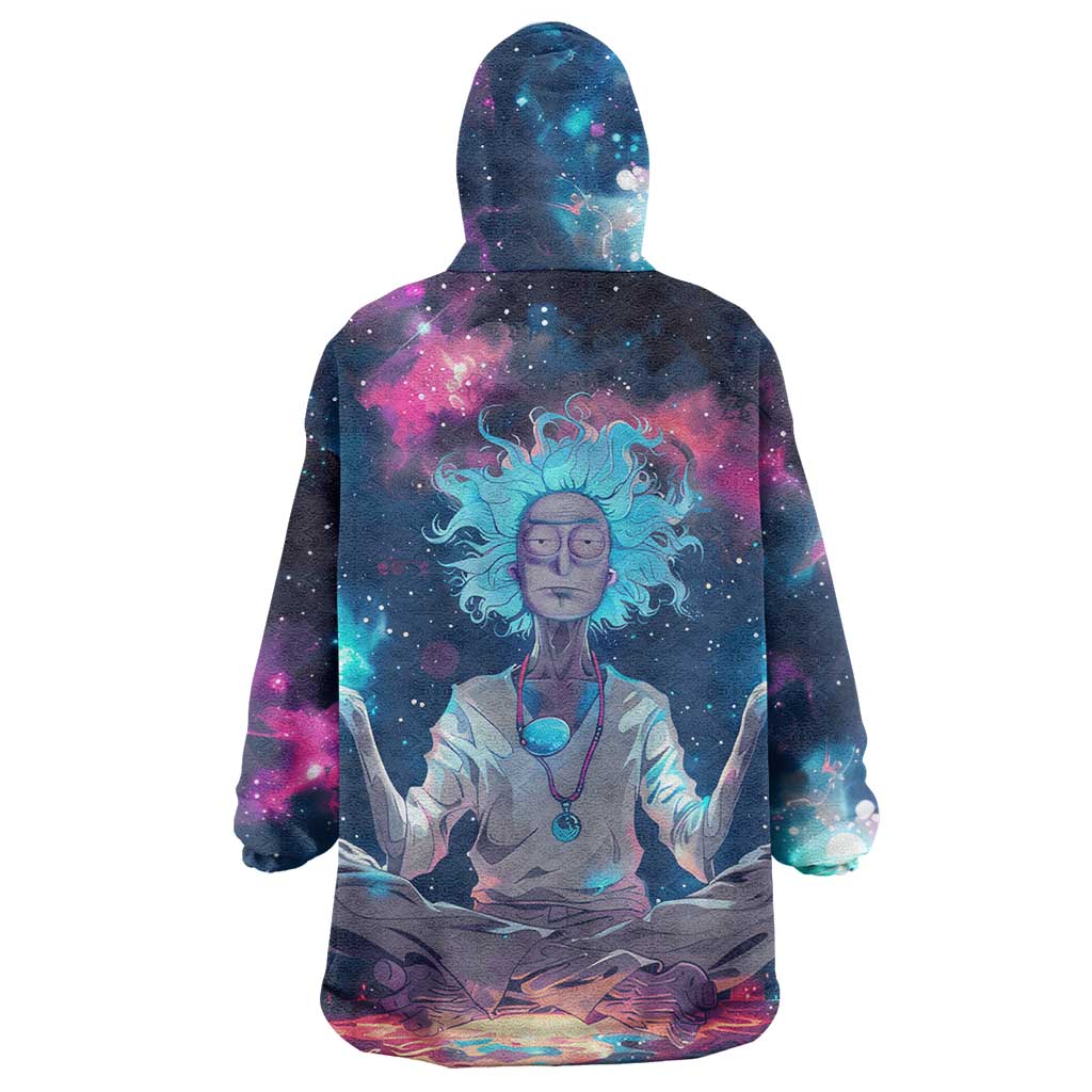 Rick and Morty Trippy Cosmic Rick Hoodie Wearable Blanket Hoodie Trippy Style