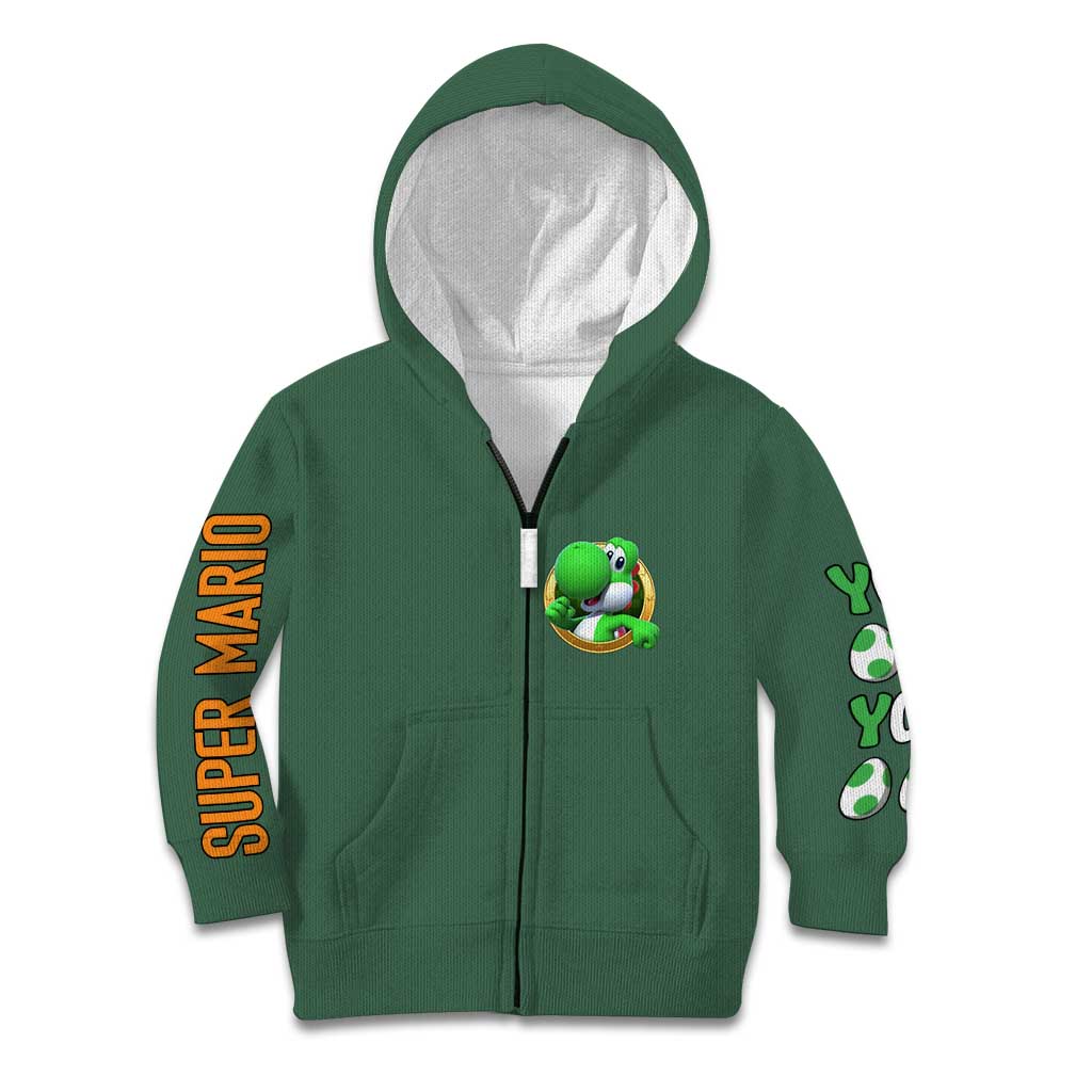 Yoshi Mario Bros Kid Hoodie Anime Style