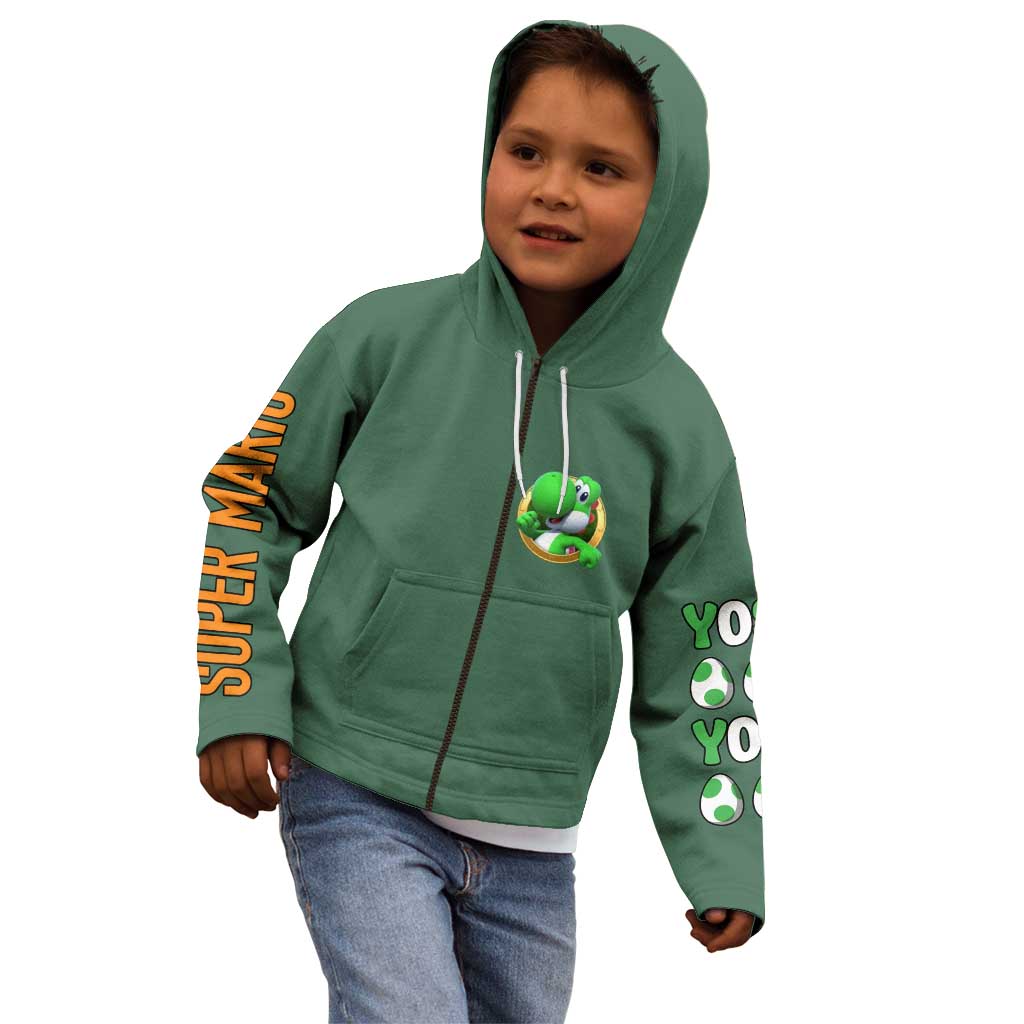 Yoshi Mario Bros Kid Hoodie Anime Style