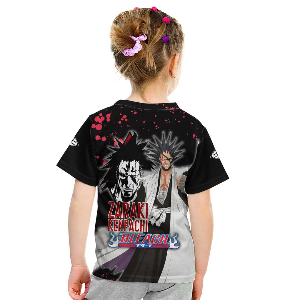 Zaraki Kenpachi - Bleach Kid T Shirt Anime Style