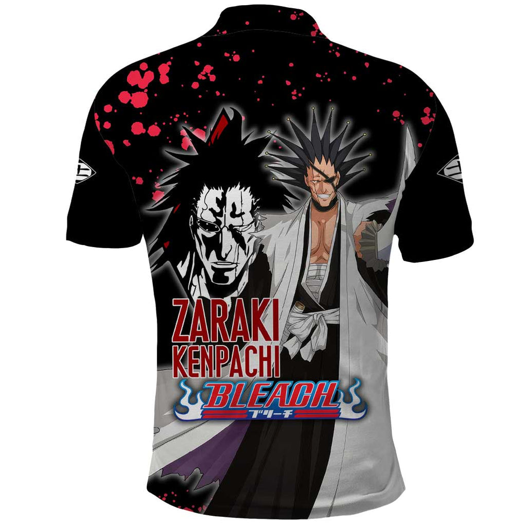 Zaraki Kenpachi - Bleach Polo Shirt Anime Style