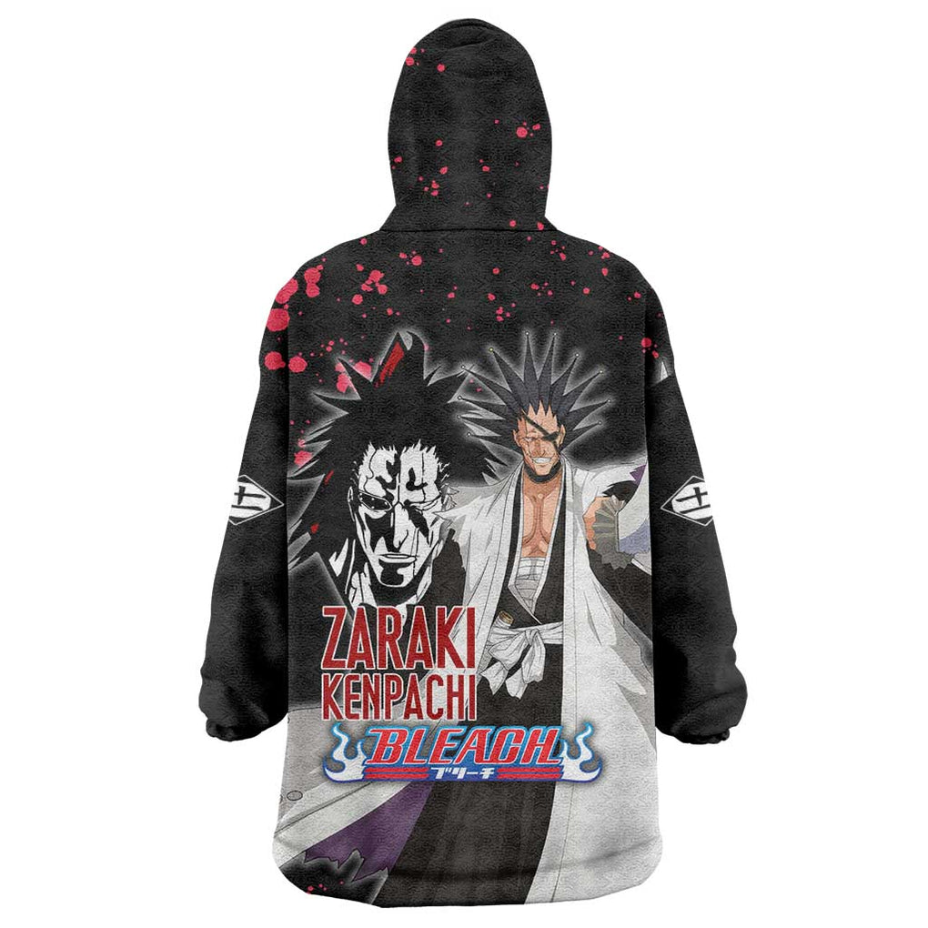 Zaraki Kenpachi - Bleach Wearable Blanket Hoodie Anime Style